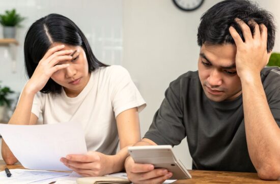 Homeowners stressed about money because they decided to skip a full home inspection in Vero Beach, Florida