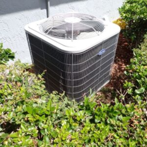HVAC during a 4 point inspection in hollywood florida
